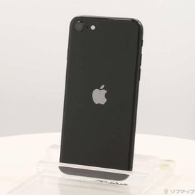 〔中古〕Apple(アップル) iPhone SE 第2世代 64GB ブラック MX9R2J／A SIMフリー〔269-ud〕