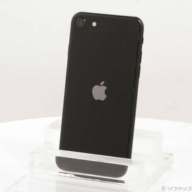 〔中古〕Apple(アップル) iPhone SE 第2世代 64GB ブラック MX9R2J／A SIMフリー〔262-ud〕