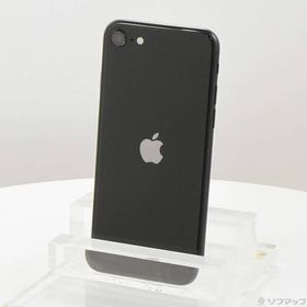 〔中古〕Apple(アップル) iPhone SE 第2世代 64GB ブラック MX9R2J／A SIMフリー〔352-ud〕