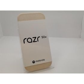 【未使用】MOTOROLA docomo 【SIMフリー】 motorola razr 50d ホワイトマーブル 8GB 256GB M-51E【DS秋葉】保証期間３ヶ月