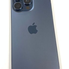【モバイルBOX】 電池90％SIMフリー iPhone15 Pro Max 1TB ブルー