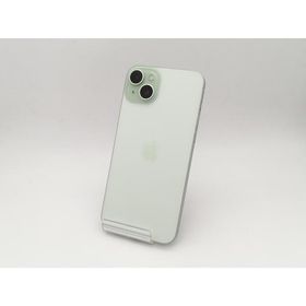 【中古】Apple 国内版 【SIMフリー】 iPhone 15 Plus 128GB グリーン MU0E3J/A【なんば】保証期間１ヶ月【ランクA】