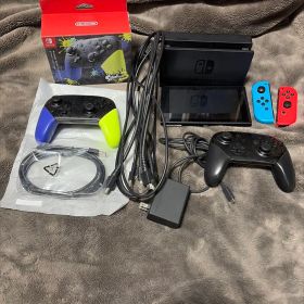 Nintendo Switch 本体 + プロコントローラー2つ ※欠品あり