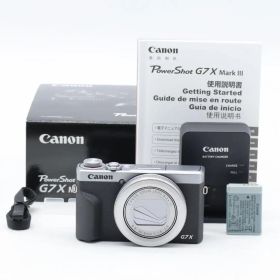 Canon PowerShot G7 X Mark III シルバー