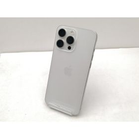 【中古】Apple 国内版 【SIMフリー】 iPhone 15 Pro Max 256GB ホワイトチタニウム MU6Q3J/A【仙台イービーンズ】保証期間１ヶ月【ランクB】