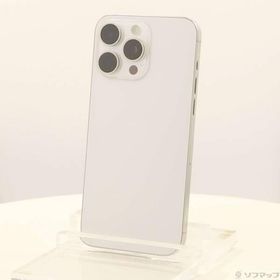 〔中古〕Apple(アップル) iPhone15 Pro Max 1TB ホワイトチタニウム MU703J／A SIMフリー〔262-ud〕