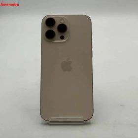【中古】iPhone16 Pro Max 256GB デザートチタニウム MYWJ3J/A docomo版S