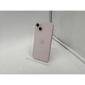【中古】Apple 楽天モバイル 【SIMフリー】 iPhone 13 128GB ピンク MLNE3J/A【千葉】保証期間１ヶ月【ランクC】