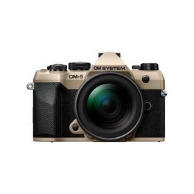 OM SYSTEM OM-5 Mark II BEG サンドベージュ 12-45mm F4.0 PRO レンズキット ミラーレスデジタル一眼カメラ IP53防水防塵対応 OM5MK2L1245KS