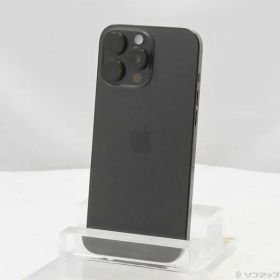 ソフマップ 〔中古品〕 iPhone16 Pro Max 512GB ブラックチタニウム MYWL3J／A SIMフリー【377】