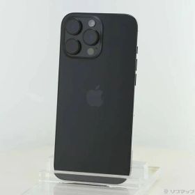 ソフマップ 〔中古品〕 iPhone16 Pro Max 512GB ブラックチタニウム MYWL3J／A SIMフリー【352】