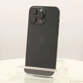 ソフマップ 〔中古品〕 iPhone16 Pro Max 1TB ブラックチタニウム MYWQ3J／A SIMフリー【198】