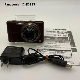 【簡易動作確認済】Panasonic LUMIX DMC-SZ7 ブラウン