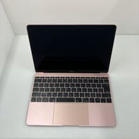 中古 Apple MacBook Early 2016 ローズゴールド MMGL2J/A（Core m3/8GB/SSD256GB/-/Intel HD Graphics 515/12/2304x1440 Retina/Wi-Fi) 174902 状態： C:並品