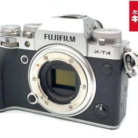 【中古】 【並品】 フジフイルム X-T4 ボディ シルバー 【ミラーレス一眼】 【6ヶ月保証】