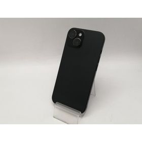 【中古】Apple au 【SIMフリー】 iPhone 15 128GB ブラック MTMH3J/A【広島本通】保証期間１ヶ月【ランクC】