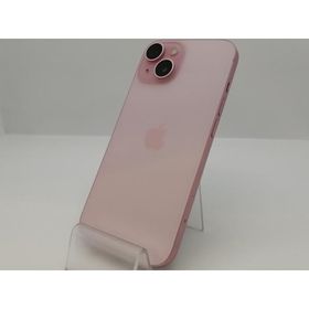 【中古】Apple SoftBank 【SIMフリー】 iPhone 15 512GB ピンク MTMV3J/A【新宿東口】保証期間１ヶ月【ランクC】