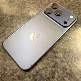 iPhone17Pro 256GB bat100%ブルー アップル一括購入美品