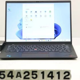 Lenovo ThinkPad X1 Carbon 9th Gen Core i5 1135G7 2.4GHz/8GB/256GB(SSD)/14W/WUXGA(1920x1200)/Win11 【54A251412】