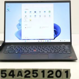Lenovo ThinkPad X1 Carbon 9th Gen Core i5 1135G7 2.4GHz/8GB/256GB(SSD)/14W/WUXGA(1920x1200)/Win11 【54A251201】