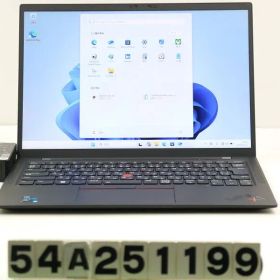 Lenovo ThinkPad X1 Carbon 9th Gen Core i5 1135G7 2.4GHz/8GB/256GB(SSD)/14W/WUXGA(1920x1200)/Win11 【54A251199】