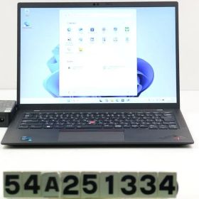 Lenovo ThinkPad X1 Carbon 9th Gen Core i5 1135G7 2.4GHz/8GB/256GB(SSD)/14W/WUXGA(1920x1200)/Win11 【54A251334】