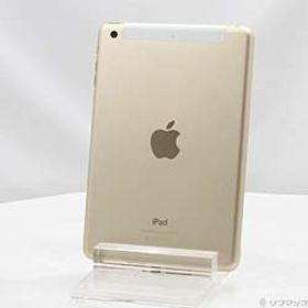 iPad mini 3 16GB ゴールド MGYR2J／A au ［7.9インチ液晶／Apple A7］