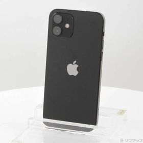 ソフマップ 〔中古品〕 iPhone12 64GB ブラック MGHN3J／A SIMフリー【377】