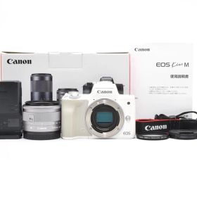 キヤノン Canon EOS Kiss M レンズセットミラーレスー眼カメラ
