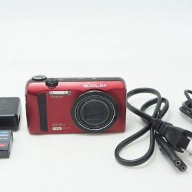 訳あり品 CASIO カシオ HIGH SPEED EXILIM EX-ZR300 コンパクトデジタルカメラ レッド 260527aa