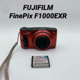 実写有 FUJIFILM FinePix F1000EXR デジタルカメラ 赤