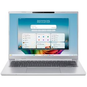 Acer エイサー 14型ノートPC Aspire 14 AI(Ultra 7/16GB/1TB SSD/Win11 Home/365 Per/ピュアシルバー) A14-I71M-N76Z/F