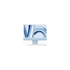 Apple iMac 24インチ Retina 4.5Kディスプレイモデル MQRR3J/A ブルー 24インチ M3 8GBメモリ 512GBSSD