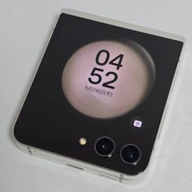 【良品】Galaxy Z Flip5 SIMフリー 判定○ 国内版 クリーム