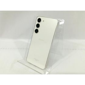 【中古】SAMSUNG docomo 【SIMフリー】 Galaxy S23 クリーム 8GB 256GB SC-51D【日本橋3】保証期間１ヶ月【ランクC】
