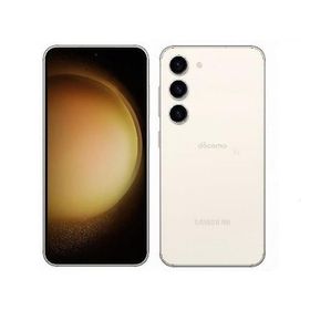 【中古】Galaxy S23 SC-51D クリーム docomo Bランク 【日曜日以外即日発送】【送料無料】