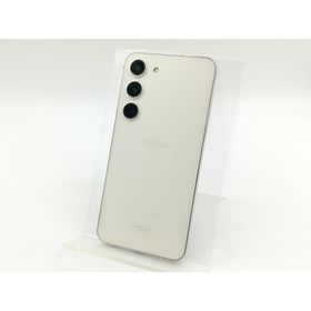 【中古】SAMSUNG docomo 【SIMフリー】 Galaxy S23 クリーム 8GB 256GB SC-51D【福岡筑紫】保証期間１ヶ月【ランクC】