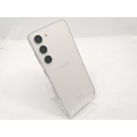 【中古】SAMSUNG docomo 【SIMフリー】 Galaxy S23 クリーム 8GB 256GB SC-51D【宇田川】保証期間１ヶ月【ランクC】