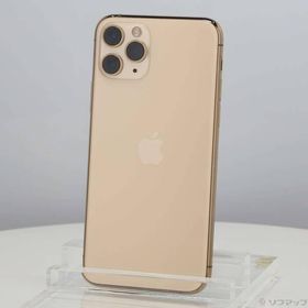 〔中古〕Apple(アップル) iPhone11 Pro 256GB ゴールド MWC92J／A SIMフリー〔258-ud〕