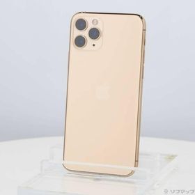 〔中古〕Apple(アップル) iPhone11 Pro 64GB ゴールド MWC52J／A SIMフリー〔262-ud〕