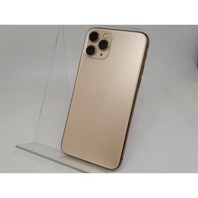 【中古】Apple docomo 【SIMロック解除済み】 iPhone 11 Pro 64GB ゴールド MWC52J/A【大須2】保証期間１ヶ月【ランクB】