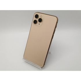 【中古】Apple SoftBank 【SIMロック解除済み】 iPhone 11 Pro 64GB ゴールド MWC52J/A【三宮センター】保証期間１ヶ月【ランクB】
