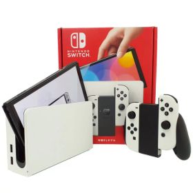 【Nintendo】任天堂『Nintendo Switch 有機ELモデル ホワイト』HEG-S-KAAAA ゲーム機本体 1週間保証【中古】