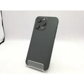 【中古】Apple SoftBank 【SIMフリー】 iPhone 15 Pro Max 256GB ブラックチタニウム MU6P3J/A【立川フロム中武】保証期間1ヶ月【ランクC】