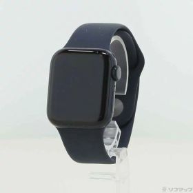 【中古】Apple(アップル) Apple Watch SE 第2世代 GPS 40mm ミッドナイトアルミニウムケース ミッドナイトスポーツバンド 【276-ud】