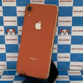 即日発送可iPhoneXR 64GB コーラル MT0A2J/A AU版SIMフリージャンク品