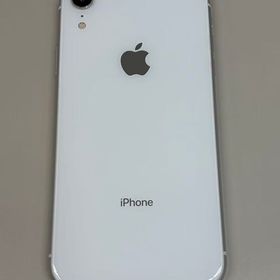 電池85%SIMフリー iPhoneXR 128GB ホワイト