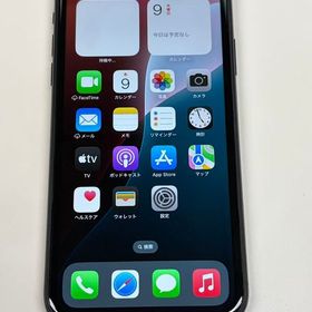 【モバイルBOX】電池76% SIMフリーiPhoneXR 128GB ブラック