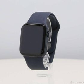 〔中古〕Apple(アップル) Apple Watch SE 第2世代 GPS 40mm ミッドナイトアルミニウムケース ミッドナイトスポーツバンド〔251-ud〕