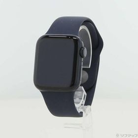 〔中古〕Apple(アップル) Apple Watch SE 第2世代 GPS 40mm ミッドナイトアルミニウムケース ミッドナイトスポーツバンド〔276-ud〕